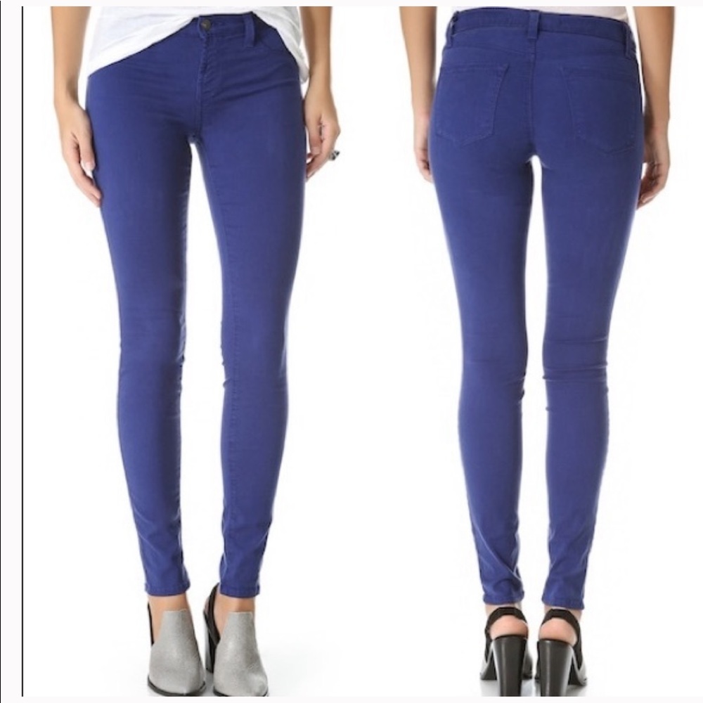 J brand Maria in blueberry size 26 high rise skinny